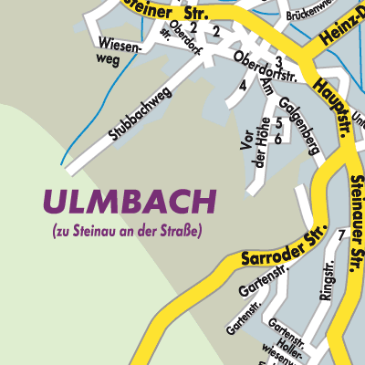 Stadtplan Ulmbach