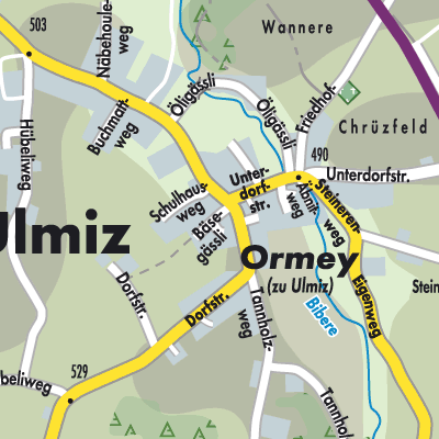Stadtplan Ulmiz