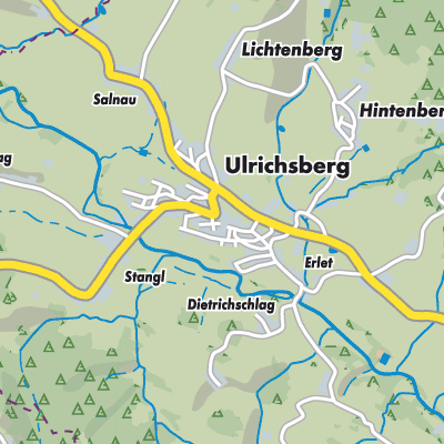 Übersichtsplan Ulrichsberg