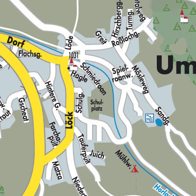 Stadtplan Umhausen