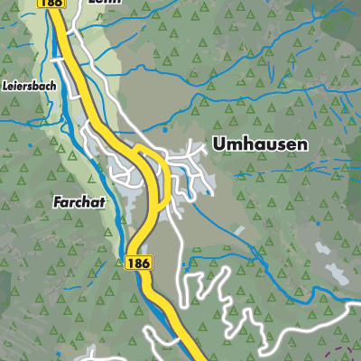 Übersichtsplan Umhausen