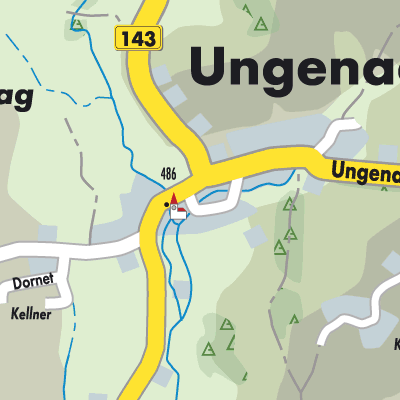 Stadtplan Ungenach