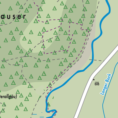 Stadtplan Ungerhauser Wald