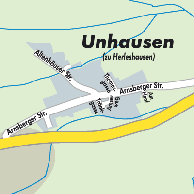 Stadtplan Unhausen