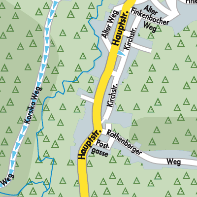 Stadtplan Unter-Schönmattenwag