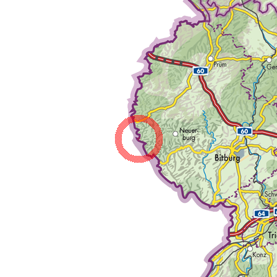 Landkarte Untereisenbach
