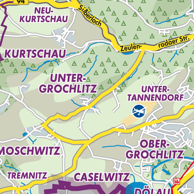 Übersichtsplan Untergrochlitz