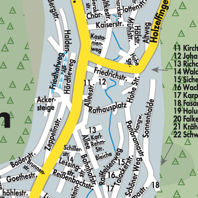 Stadtplan Unterhausen