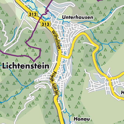 Übersichtsplan Unterhausen