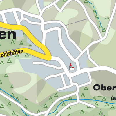 Stadtplan Unterkohlstätten