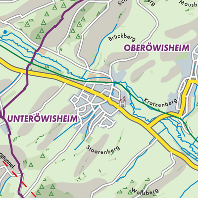 Übersichtsplan Unteröwisheim