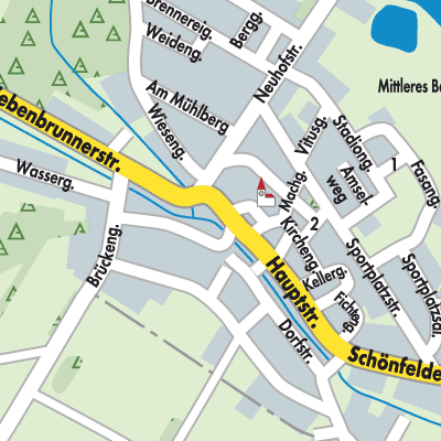 Stadtplan Untersiebenbrunn