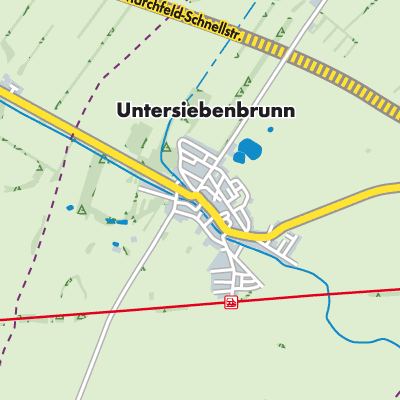 Übersichtsplan Untersiebenbrunn
