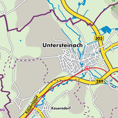 Übersichtsplan Untersteinach (VGem)