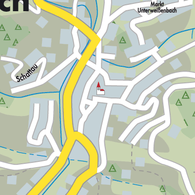 Stadtplan Unterweißenbach