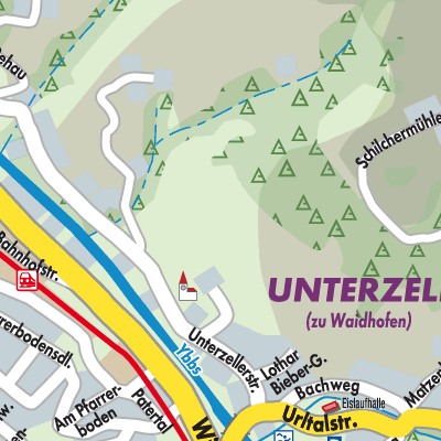 Stadtplan Unterzell