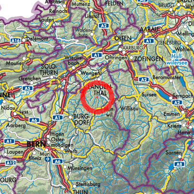Landkarte Ursenbach