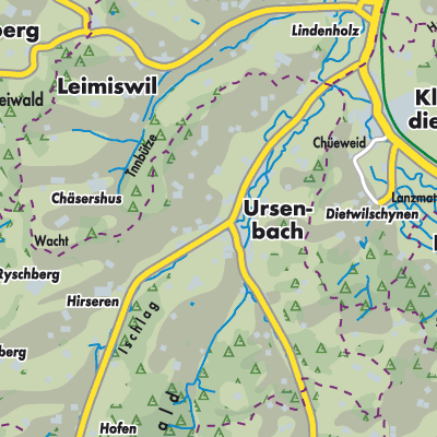 Übersichtsplan Ursenbach