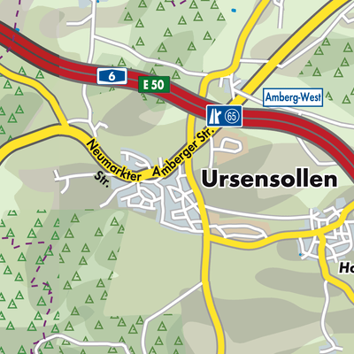 Übersichtsplan Ursensollen