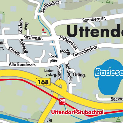 Stadtplan Uttendorf