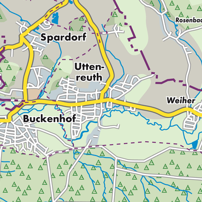 Übersichtsplan Uttenreuth (VGem)