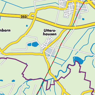 Übersichtsplan Uttershausen