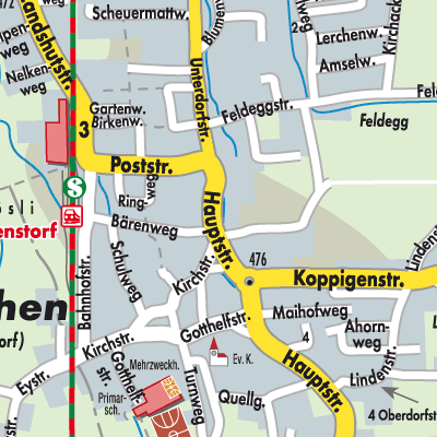 Stadtplan Utzenstorf