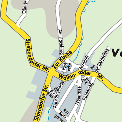 Stadtplan Vadenrod