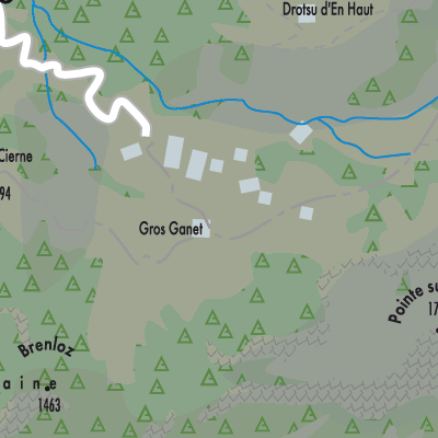 Stadtplan Val-de-Charmey