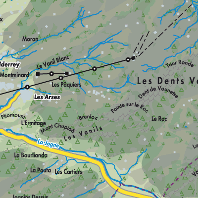 Übersichtsplan Val-de-Charmey