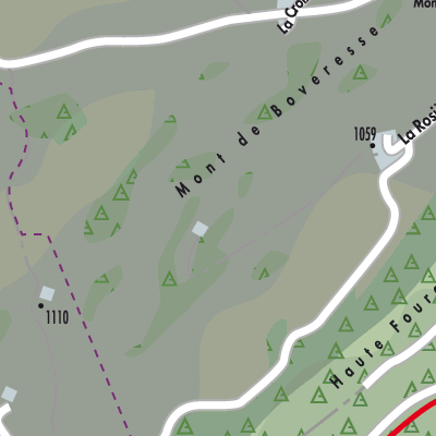 Stadtplan Val-de-Travers