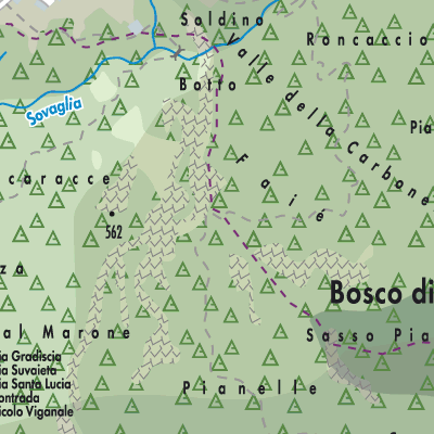 Stadtplan Val Mara