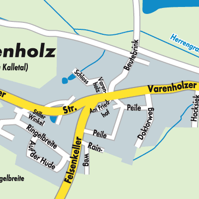 Stadtplan Varenholz