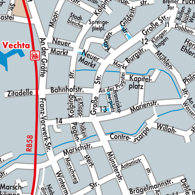 Stadtplan Vechta