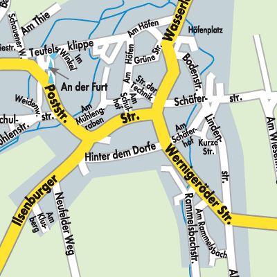 Stadtplan Veckenstedt