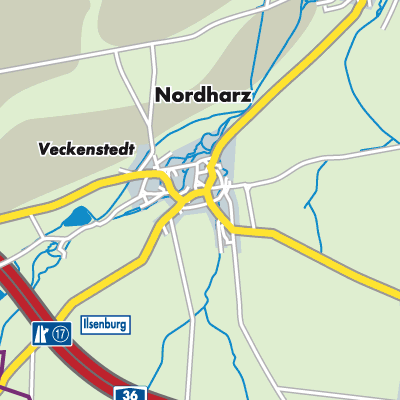 Übersichtsplan Veckenstedt