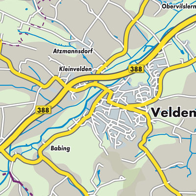 Übersichtsplan Velden (VGem)