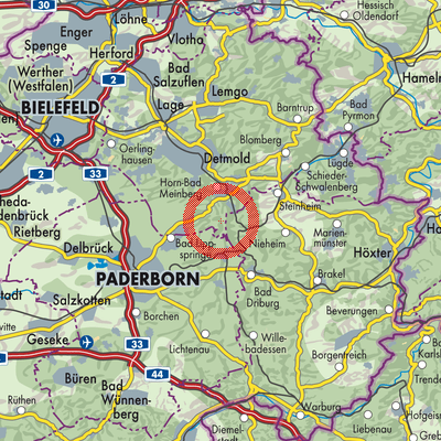Landkarte Veldrom