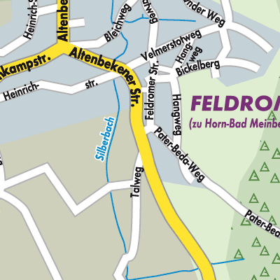Stadtplan Veldrom
