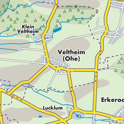 Übersichtsplan Veltheim