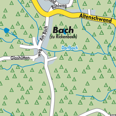 Stadtplan Verwaltungsgemeinschaft Bad Säckingen