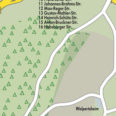 Stadtplan Verwaltungsgemeinschaft Bad Waldsee