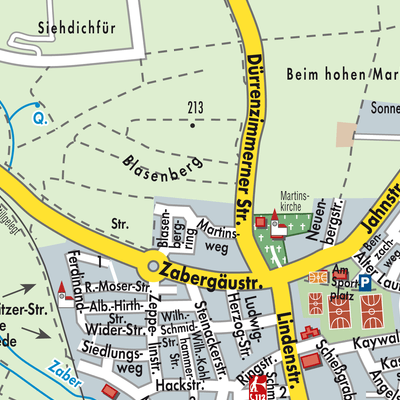 Stadtplan Verwaltungsgemeinschaft Brackenheim