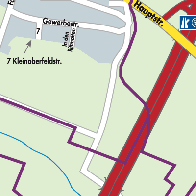 Stadtplan Verwaltungsgemeinschaft Ettenheim
