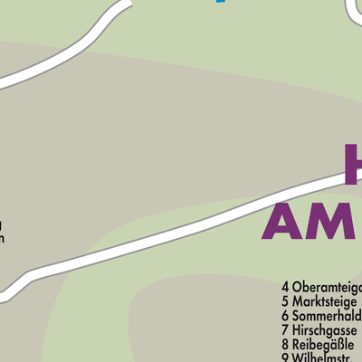 Stadtplan Verwaltungsgemeinschaft Horb am Neckar
