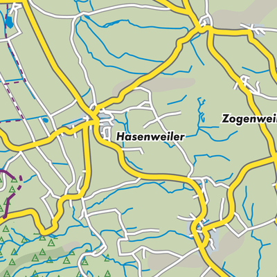 Übersichtsplan Verwaltungsgemeinschaft Wilhelmsdorf