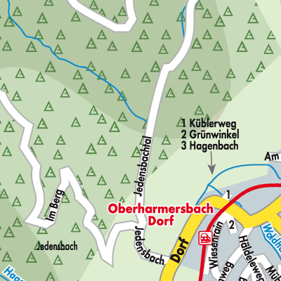 Stadtplan Verwaltungsgemeinschaft Zell am Harmersbach