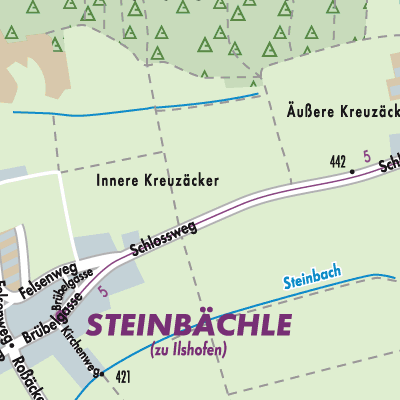 Stadtplan Verwaltungsverband Ilshofen-Vellberg