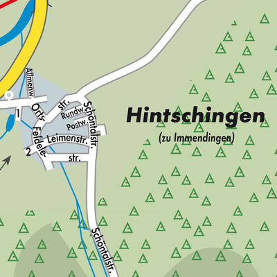 Stadtplan Verwaltungsverband Immendingen-Geisingen