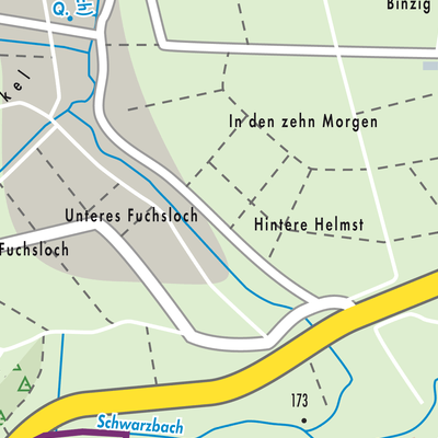 Stadtplan Verwaltungsverband Waibstadt